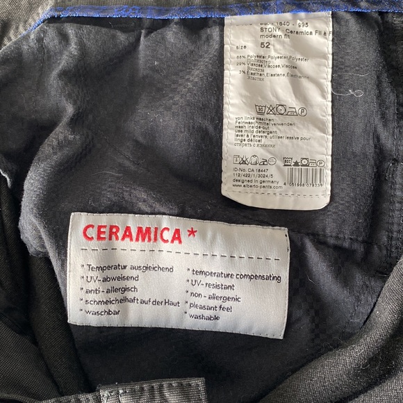 ALBERTO Ceramica mens dress pants. Waist 36 length 32. - Picture 4 of 6